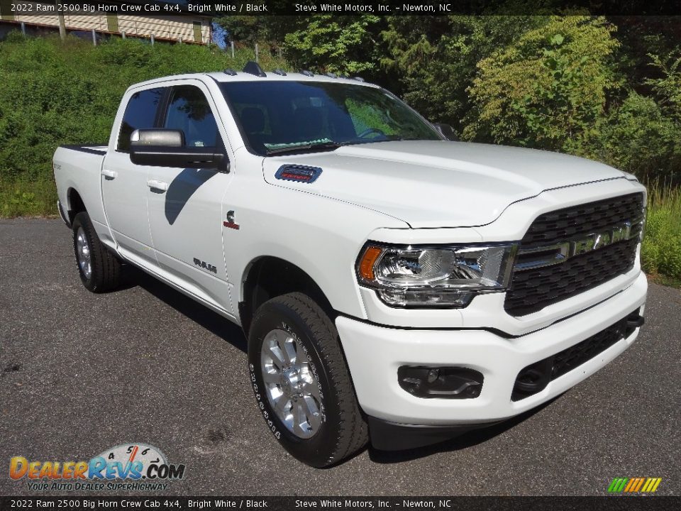 2022 Ram 2500 Big Horn Crew Cab 4x4 Bright White / Black Photo #4