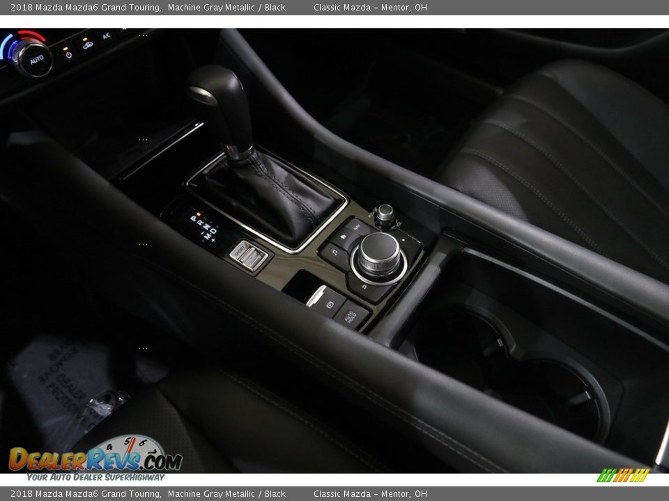 2018 Mazda Mazda6 Grand Touring Machine Gray Metallic / Black Photo #16