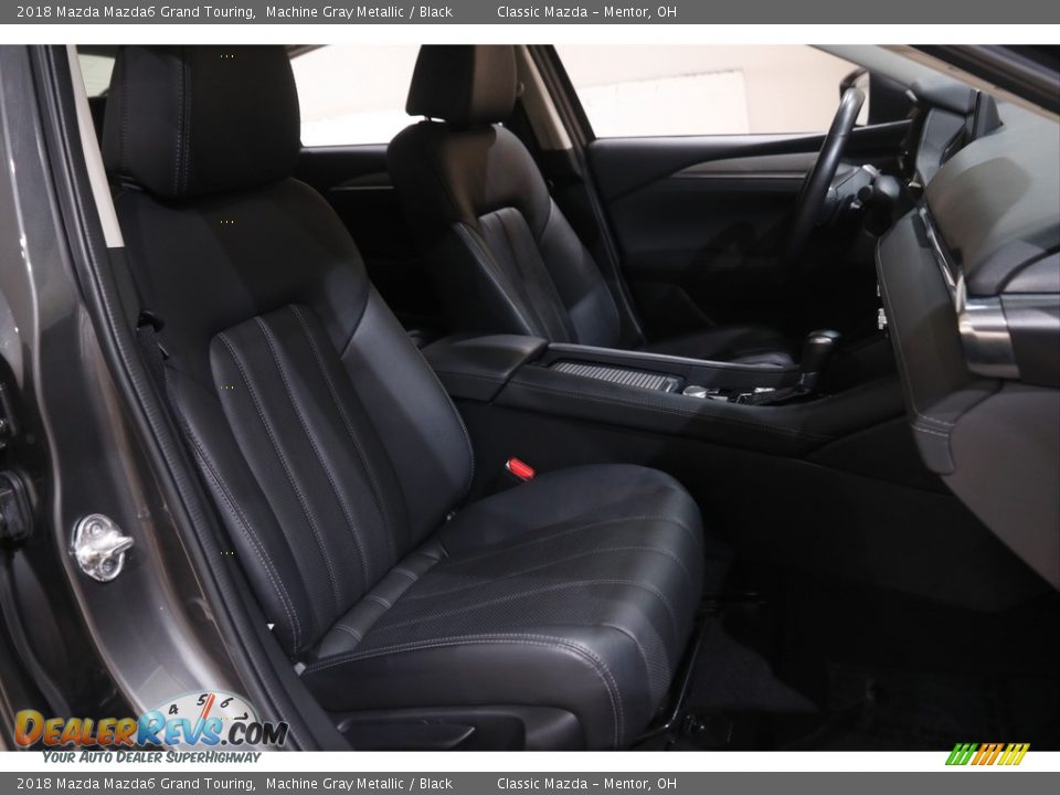 2018 Mazda Mazda6 Grand Touring Machine Gray Metallic / Black Photo #17