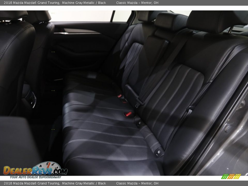 2018 Mazda Mazda6 Grand Touring Machine Gray Metallic / Black Photo #19
