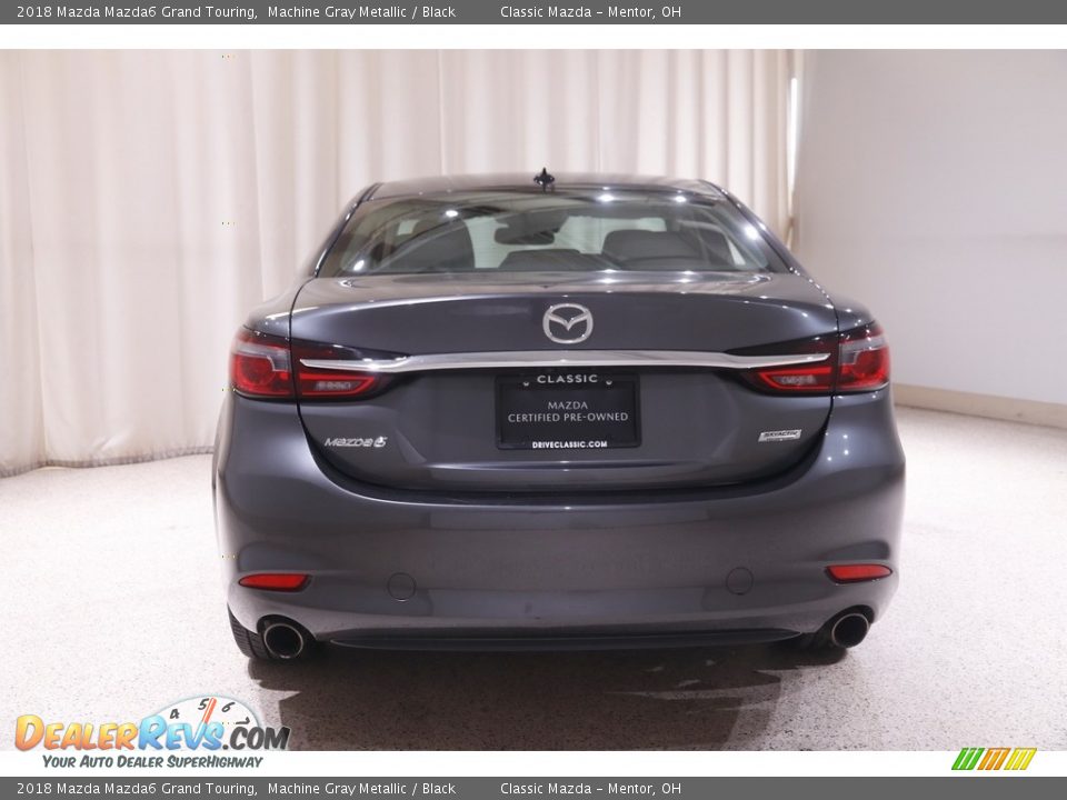 2018 Mazda Mazda6 Grand Touring Machine Gray Metallic / Black Photo #20