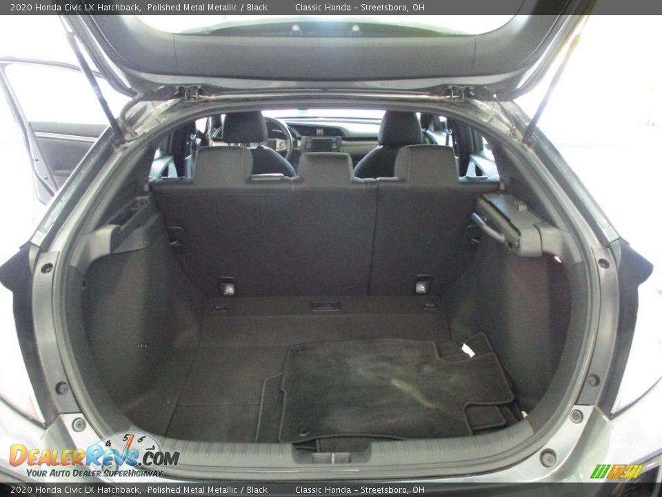 2020 Honda Civic LX Hatchback Polished Metal Metallic / Black Photo #20