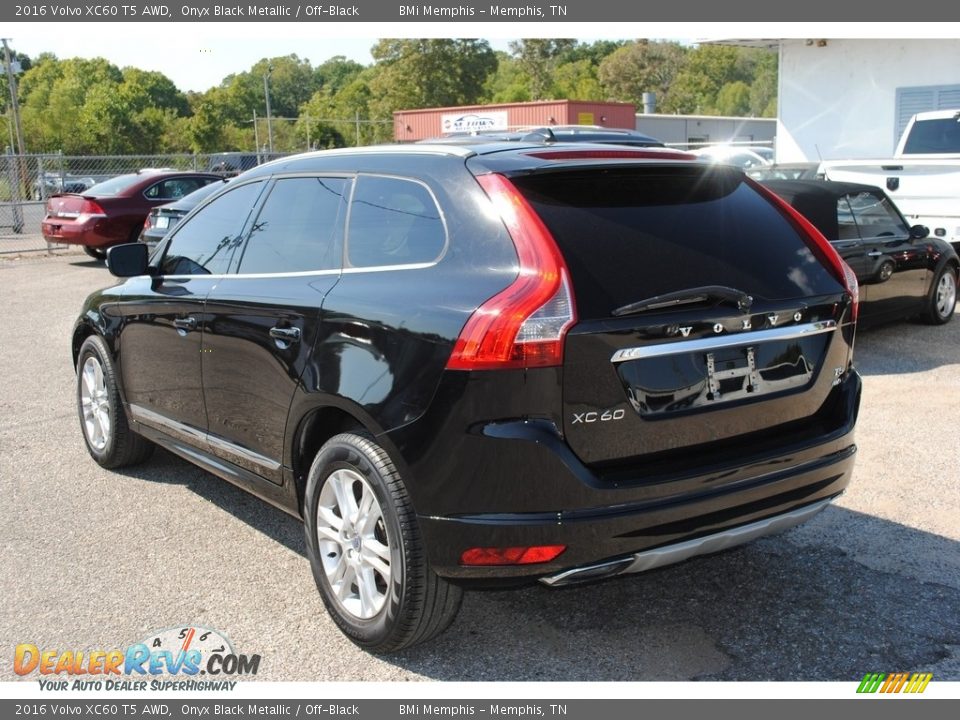 2016 Volvo XC60 T5 AWD Onyx Black Metallic / Off-Black Photo #3