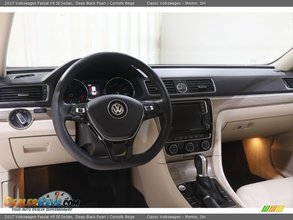 Dashboard of 2017 Volkswagen Passat V6 SE Sedan Photo #6