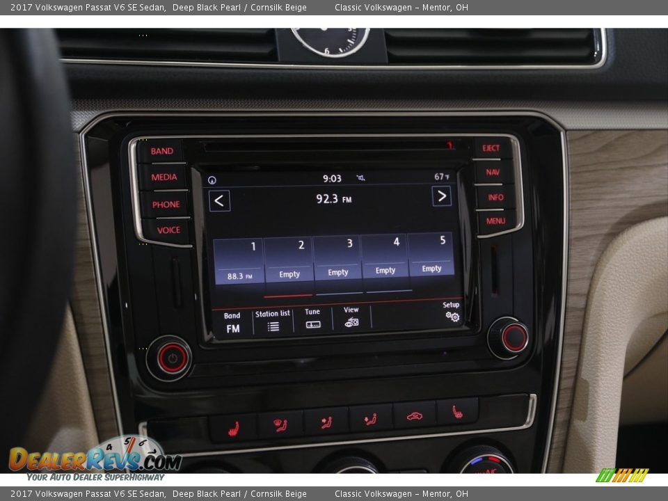 Audio System of 2017 Volkswagen Passat V6 SE Sedan Photo #10
