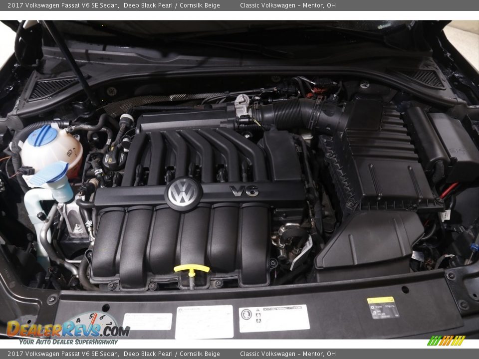 2017 Volkswagen Passat V6 SE Sedan 3.6 Liter DOHC 24-Valve VVT VR6 V6 Engine Photo #20