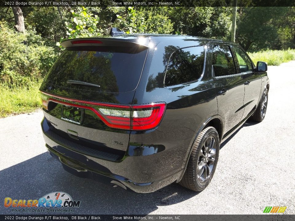 2022 Dodge Durango R/T Blacktop DB Black / Black Photo #6