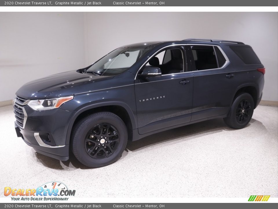 2020 Chevrolet Traverse LT Graphite Metallic / Jet Black Photo #3