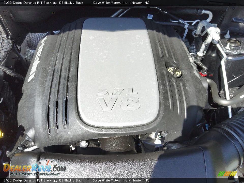 2022 Dodge Durango R/T Blacktop 5.7 Liter HEMI OHV 16-Valve VVT V8 Engine Photo #9