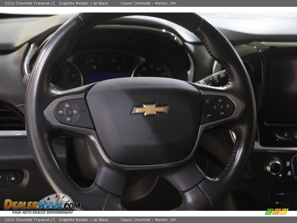 2020 Chevrolet Traverse LT Graphite Metallic / Jet Black Photo #7