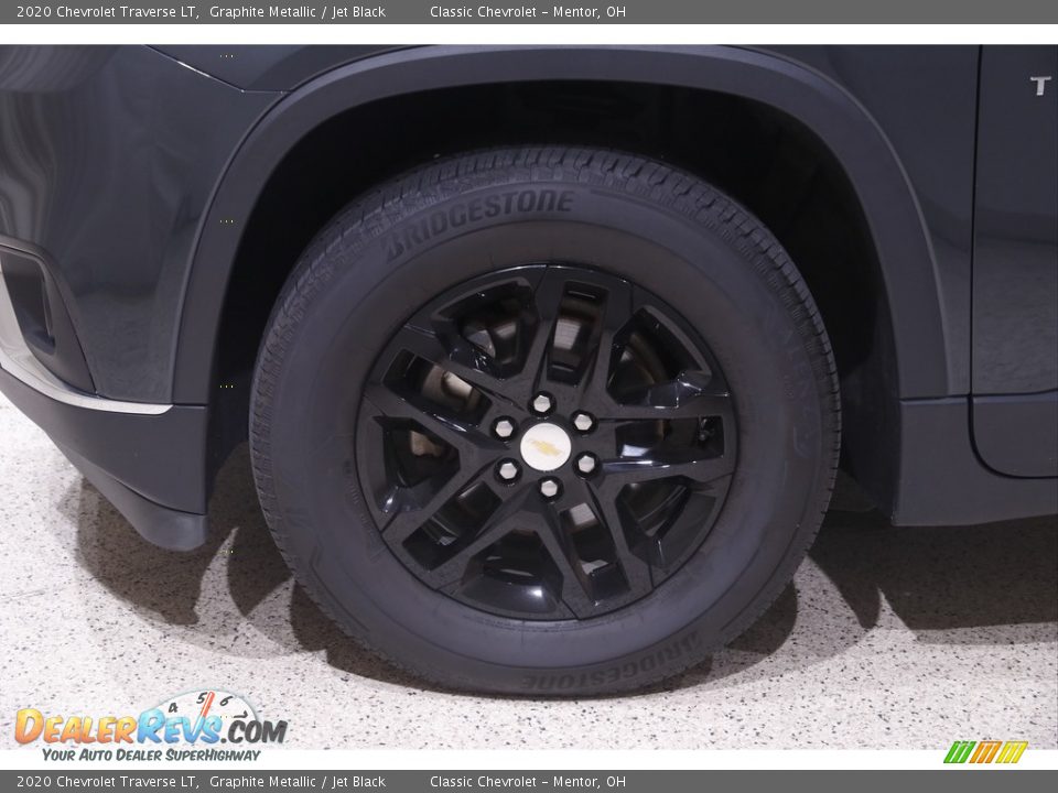 2020 Chevrolet Traverse LT Graphite Metallic / Jet Black Photo #21