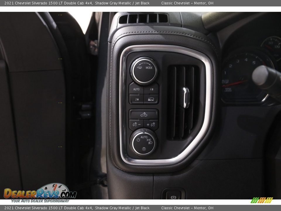 2021 Chevrolet Silverado 1500 LT Double Cab 4x4 Shadow Gray Metallic / Jet Black Photo #6
