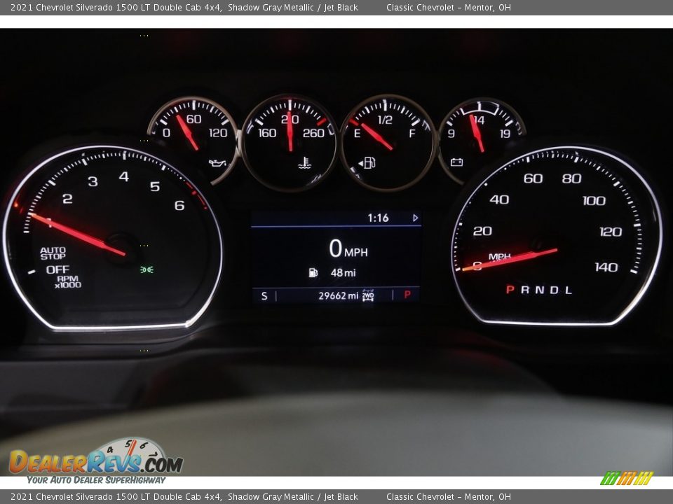 2021 Chevrolet Silverado 1500 LT Double Cab 4x4 Shadow Gray Metallic / Jet Black Photo #9