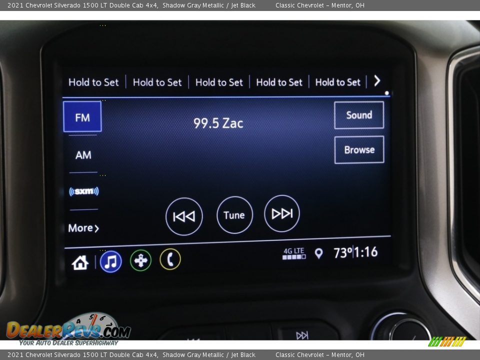 2021 Chevrolet Silverado 1500 LT Double Cab 4x4 Shadow Gray Metallic / Jet Black Photo #11