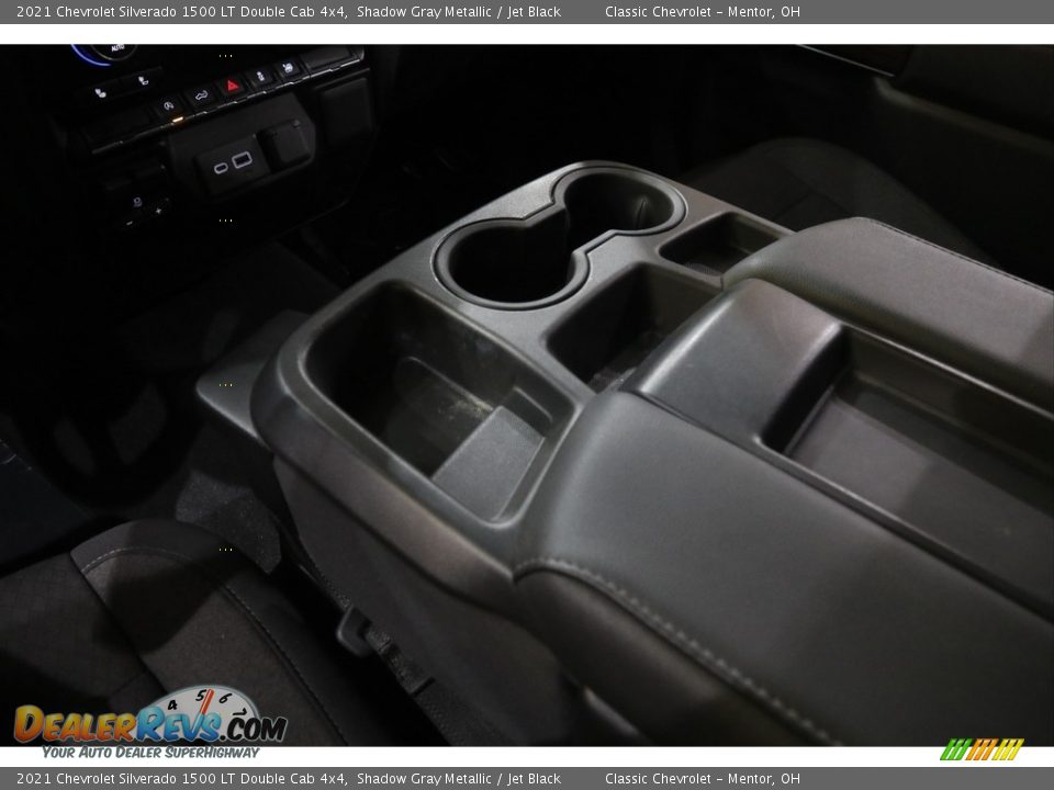 2021 Chevrolet Silverado 1500 LT Double Cab 4x4 Shadow Gray Metallic / Jet Black Photo #15