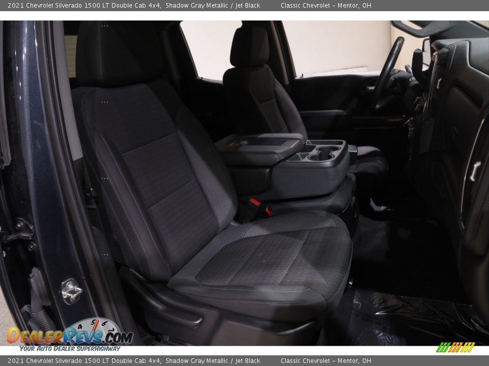 2021 Chevrolet Silverado 1500 LT Double Cab 4x4 Shadow Gray Metallic / Jet Black Photo #16