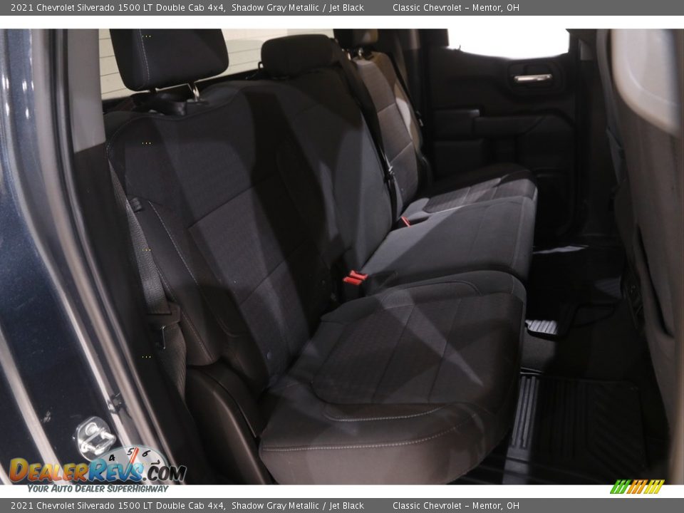 2021 Chevrolet Silverado 1500 LT Double Cab 4x4 Shadow Gray Metallic / Jet Black Photo #17