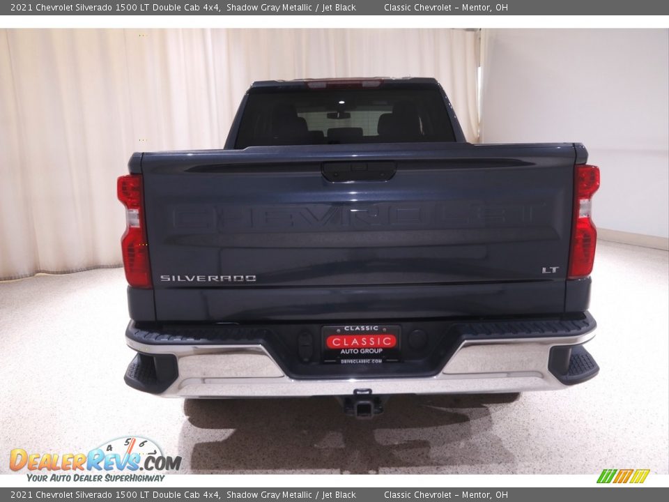 2021 Chevrolet Silverado 1500 LT Double Cab 4x4 Shadow Gray Metallic / Jet Black Photo #19
