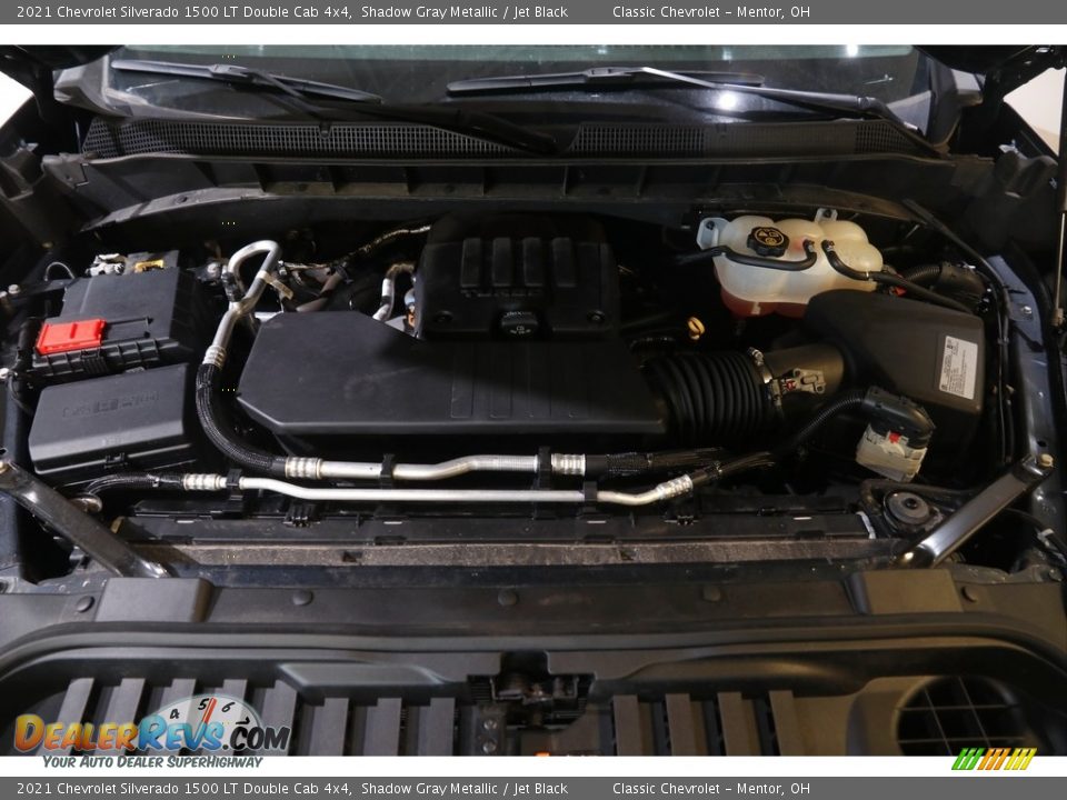 2021 Chevrolet Silverado 1500 LT Double Cab 4x4 Shadow Gray Metallic / Jet Black Photo #20