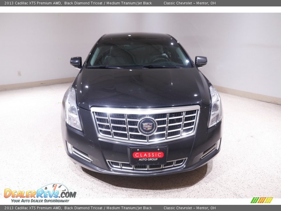 2013 Cadillac XTS Premium AWD Black Diamond Tricoat / Medium Titanium/Jet Black Photo #2