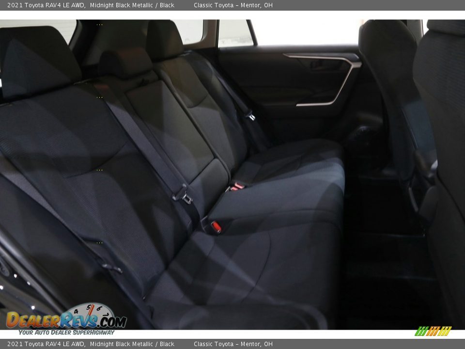 2021 Toyota RAV4 LE AWD Midnight Black Metallic / Black Photo #14