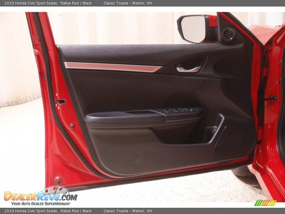 2019 Honda Civic Sport Sedan Rallye Red / Black Photo #4