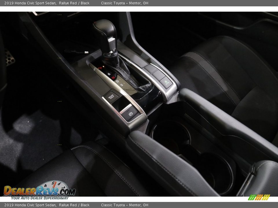 2019 Honda Civic Sport Sedan Rallye Red / Black Photo #13