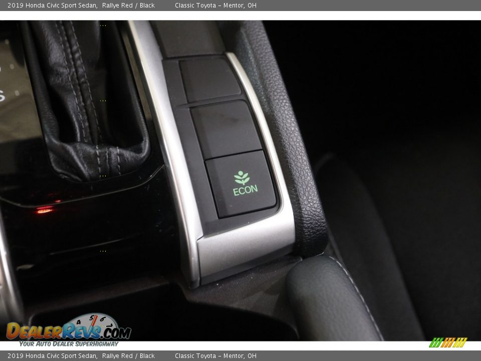 2019 Honda Civic Sport Sedan Rallye Red / Black Photo #14