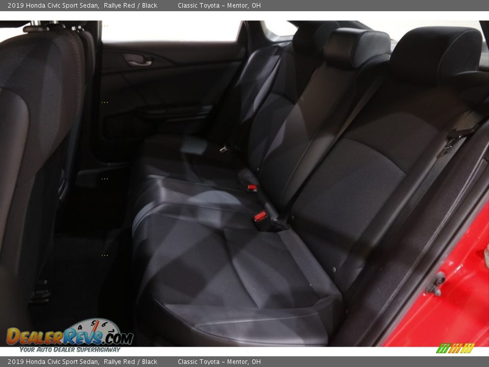 2019 Honda Civic Sport Sedan Rallye Red / Black Photo #17