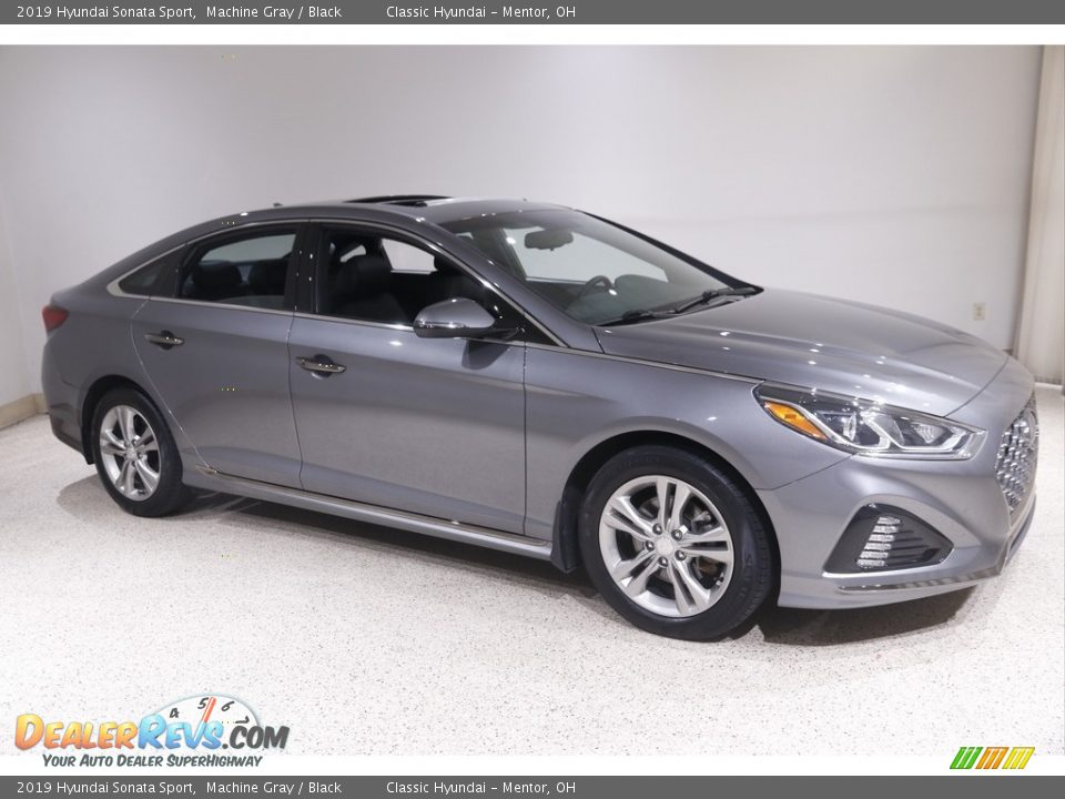 2019 Hyundai Sonata Sport Machine Gray / Black Photo #1
