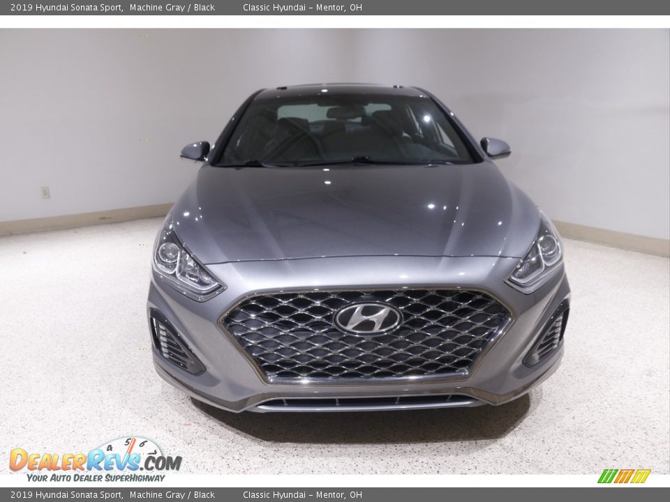2019 Hyundai Sonata Sport Machine Gray / Black Photo #2