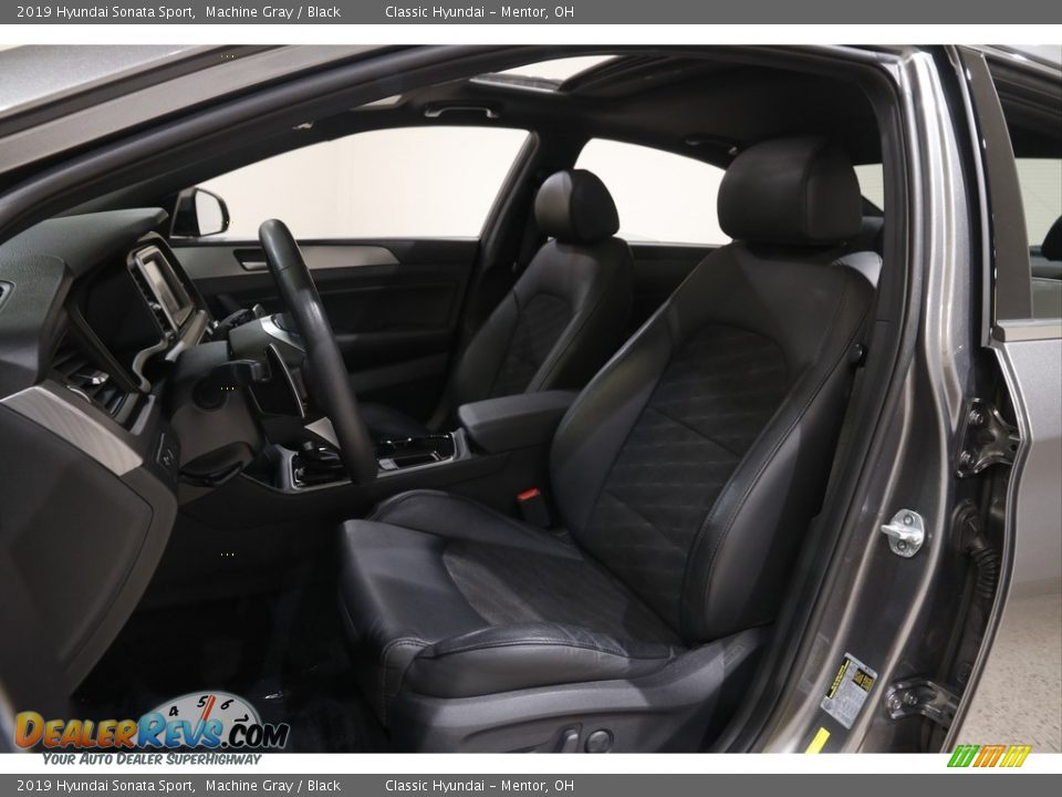 2019 Hyundai Sonata Sport Machine Gray / Black Photo #5