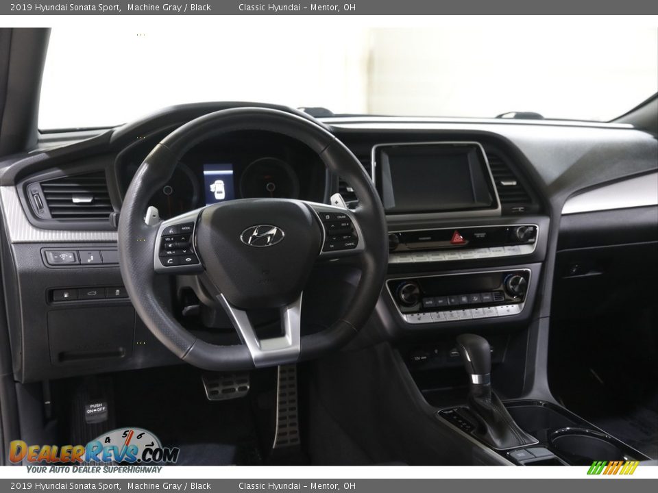 2019 Hyundai Sonata Sport Machine Gray / Black Photo #6