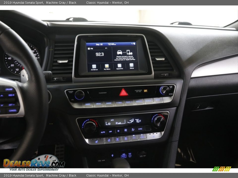 2019 Hyundai Sonata Sport Machine Gray / Black Photo #9