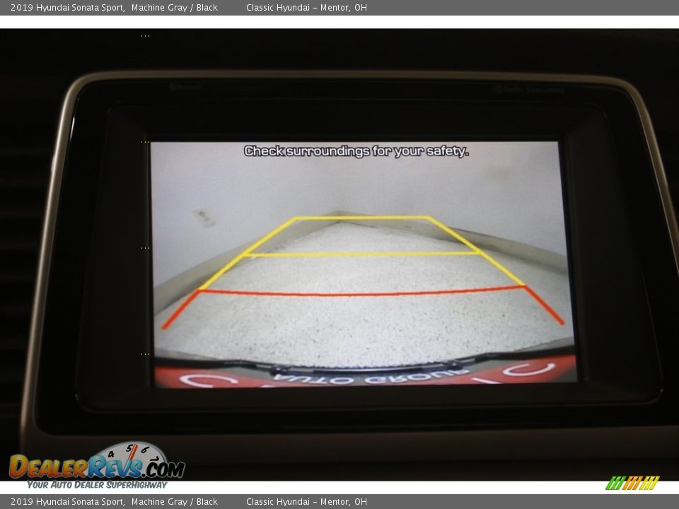 2019 Hyundai Sonata Sport Machine Gray / Black Photo #11