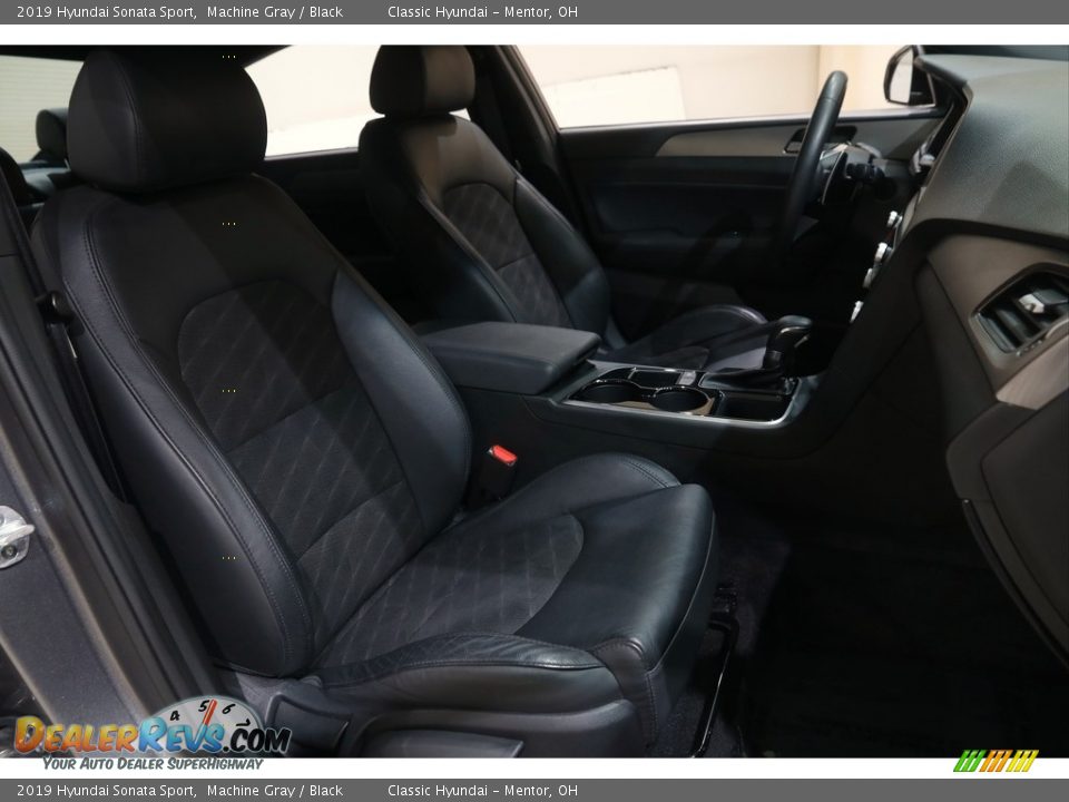 2019 Hyundai Sonata Sport Machine Gray / Black Photo #14