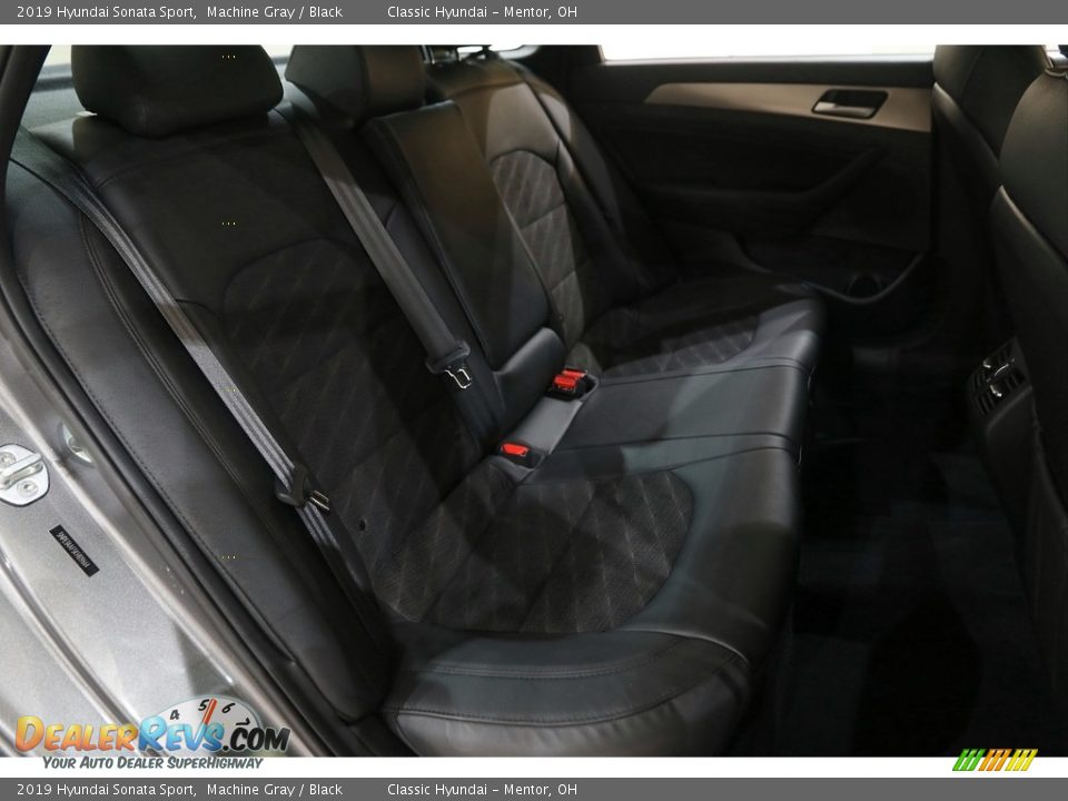 2019 Hyundai Sonata Sport Machine Gray / Black Photo #15