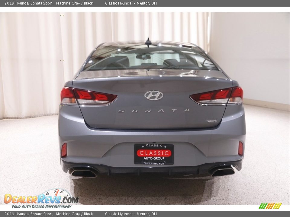 2019 Hyundai Sonata Sport Machine Gray / Black Photo #17