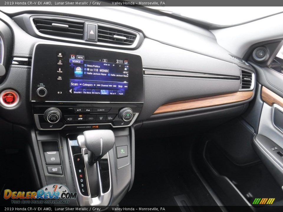 2019 Honda CR-V EX AWD Lunar Silver Metallic / Gray Photo #19