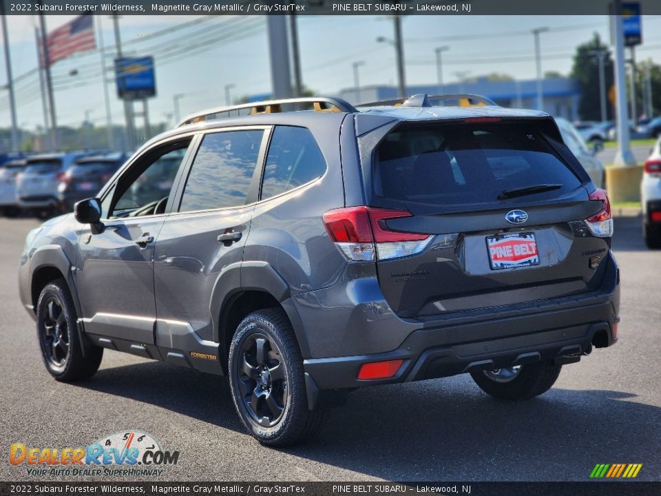 2022 Subaru Forester Wilderness Magnetite Gray Metallic / Gray StarTex Photo #4