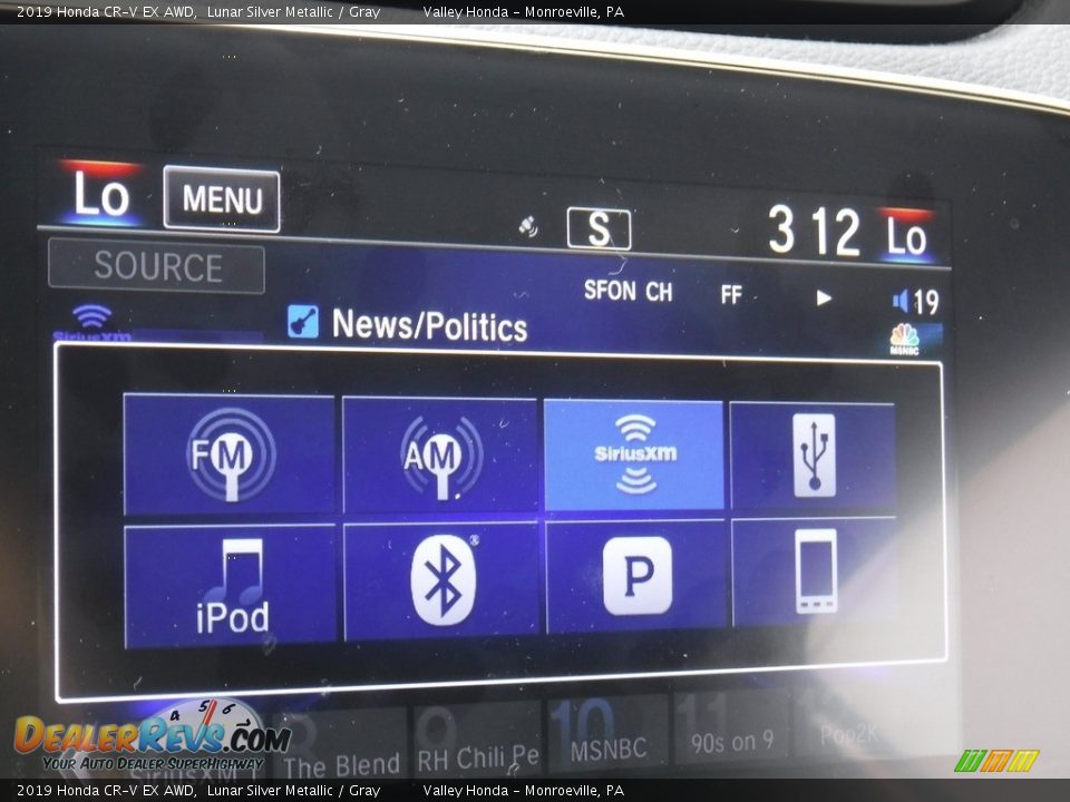 2019 Honda CR-V EX AWD Lunar Silver Metallic / Gray Photo #20