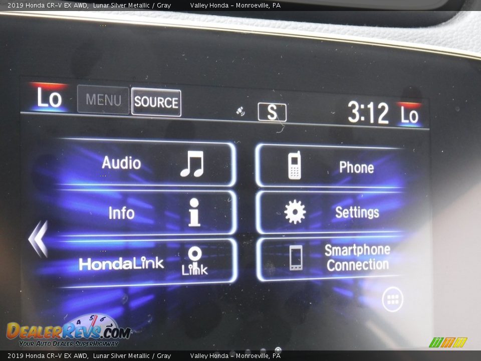 2019 Honda CR-V EX AWD Lunar Silver Metallic / Gray Photo #21