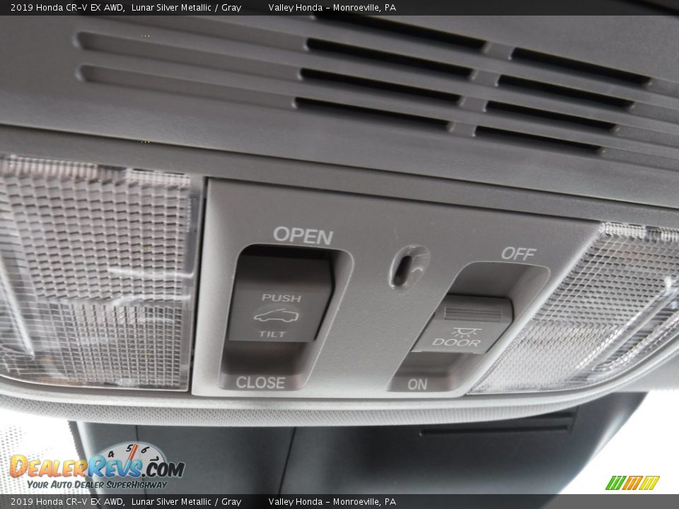 2019 Honda CR-V EX AWD Lunar Silver Metallic / Gray Photo #23