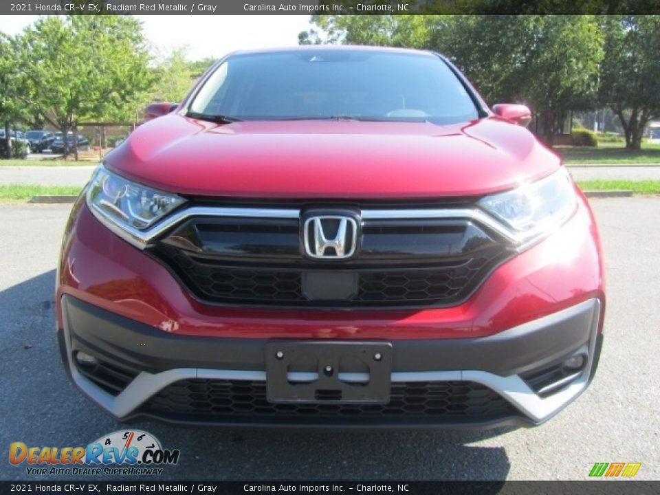 2021 Honda CR-V EX Radiant Red Metallic / Gray Photo #4