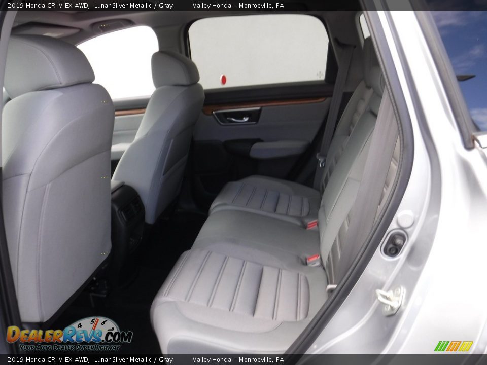 2019 Honda CR-V EX AWD Lunar Silver Metallic / Gray Photo #29