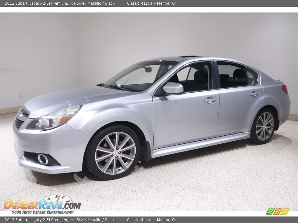 2013 Subaru Legacy 2.5i Premium Ice Silver Metallic / Black Photo #3
