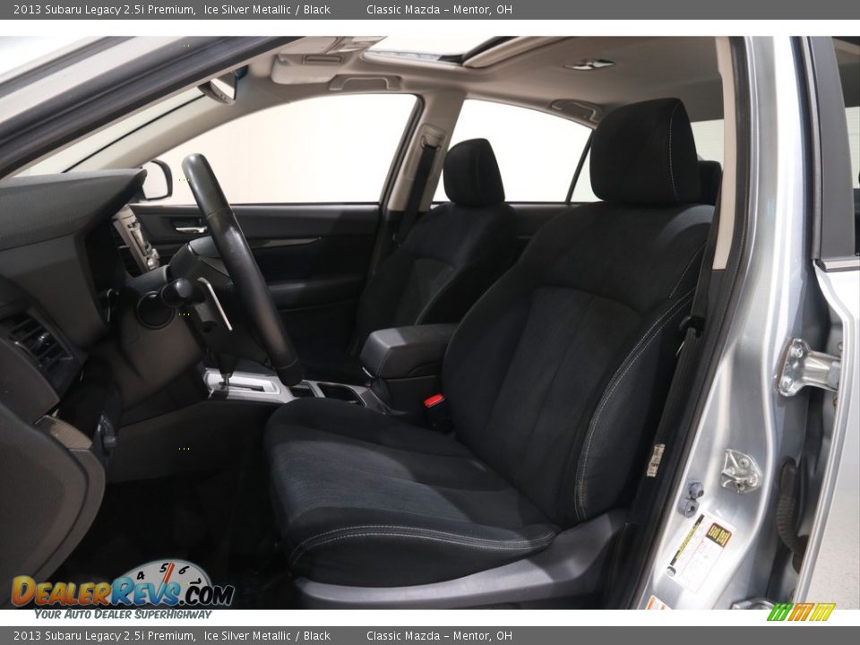 2013 Subaru Legacy 2.5i Premium Ice Silver Metallic / Black Photo #5
