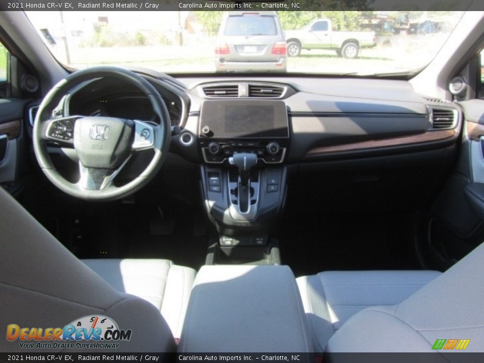 2021 Honda CR-V EX Radiant Red Metallic / Gray Photo #13