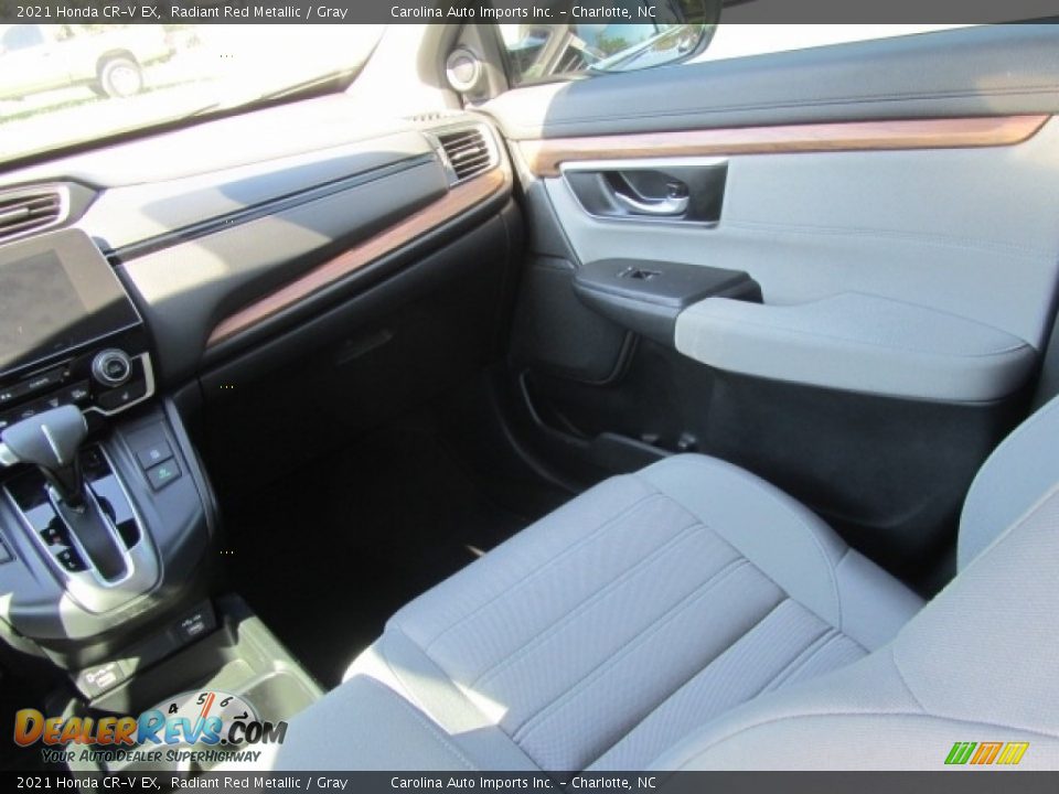2021 Honda CR-V EX Radiant Red Metallic / Gray Photo #14