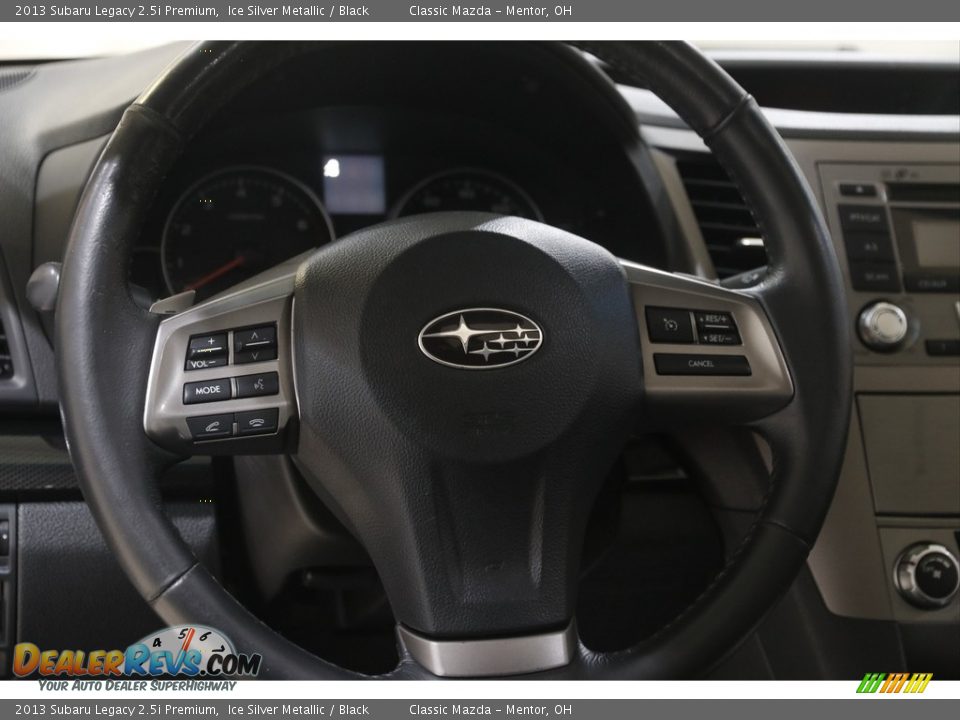 2013 Subaru Legacy 2.5i Premium Ice Silver Metallic / Black Photo #7
